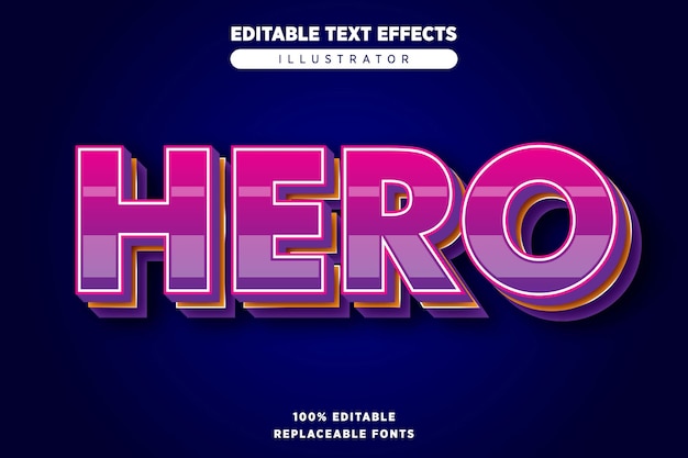 Effet de texte modifiable