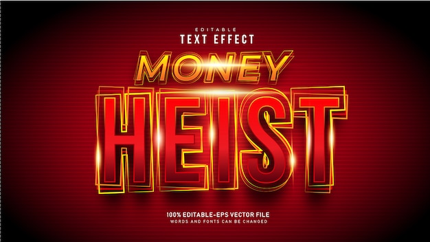 Effet De Texte Money Heist