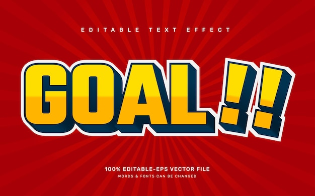 Effet de texte d'objectif