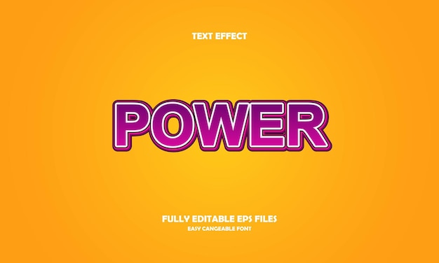 Effet de texte puissant
