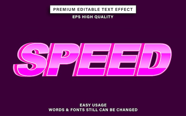 Effet de texte rapide
