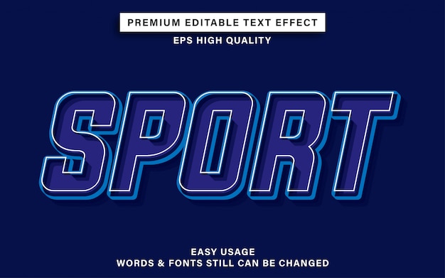 Effet De Texte Sport