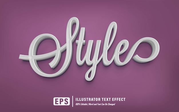 Effet De Texte De Style - Modifiable