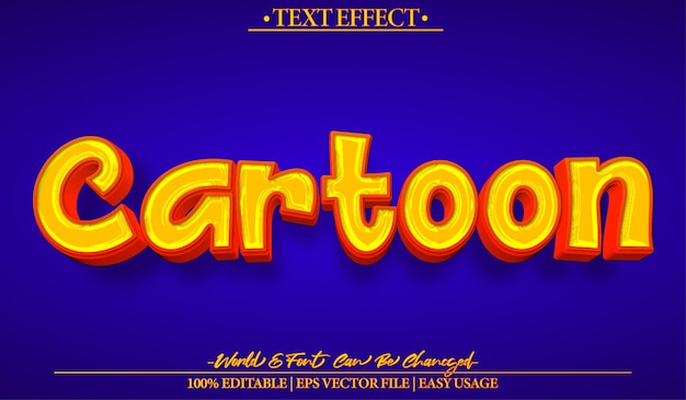 Effet de texte vectoriel de dessin animé éditable Alphabet Comic Manga Pow