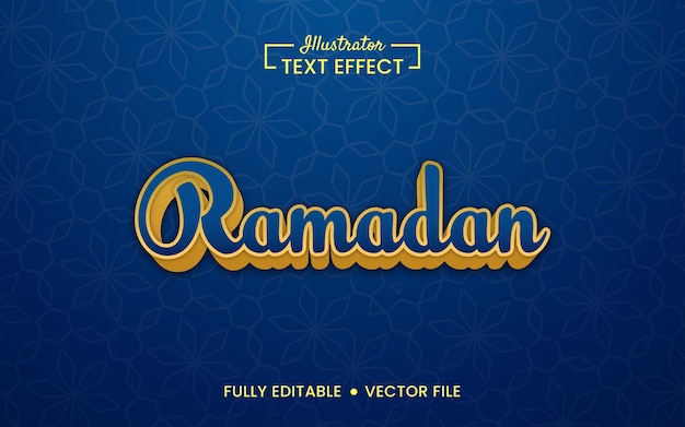 Effet De Texte De Vente Du Ramadan