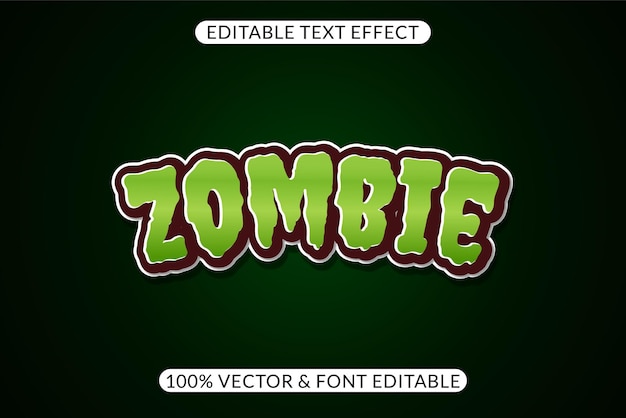 Effet De Texte Zombie Facilement Modifiable