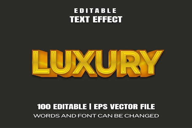 Effets De Texte Luxe