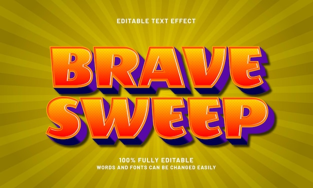 Effets de texte modifiables avec un thème de jeu et de jeu