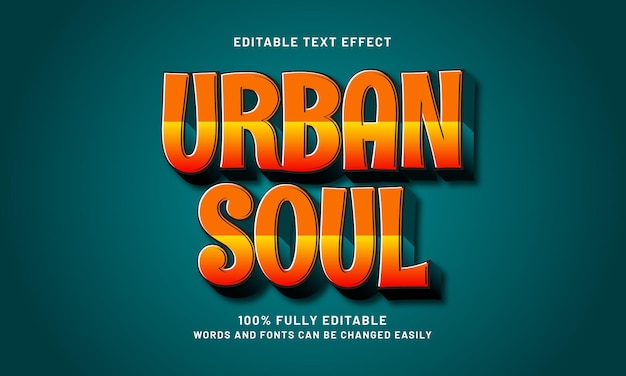 effets de texte modifiables avec un thème urbain et artistique