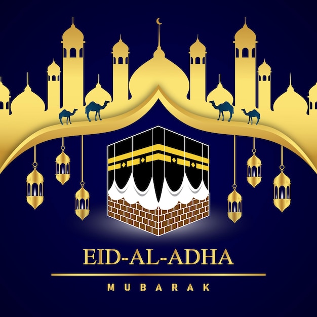 Eid Ul Adha Mubarak Conception De Publications Sur Les Médias Sociaux