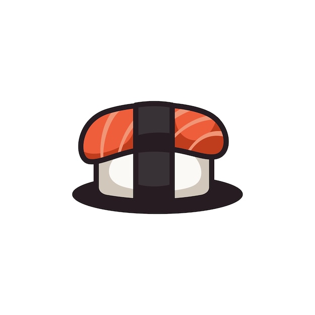 Vecteur l'élégance et la créativité libérées un design de logo de sushi captivant célébrant la cuisine japonaise