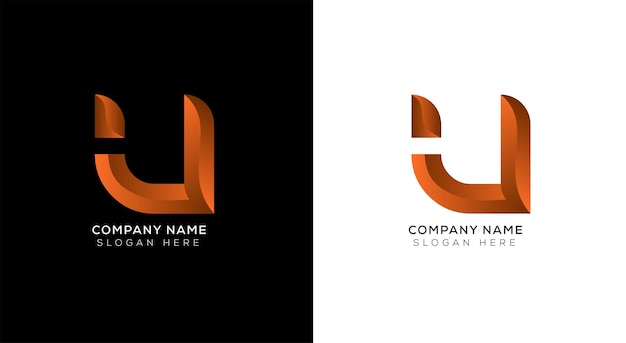 Élégant de la conception abstraite du logo de la lettre v