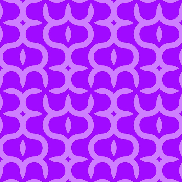 Élégant Motif Géométrique Sans Soudure Design Graphique Lumineux Abstrait Fond Violet Sans Fin