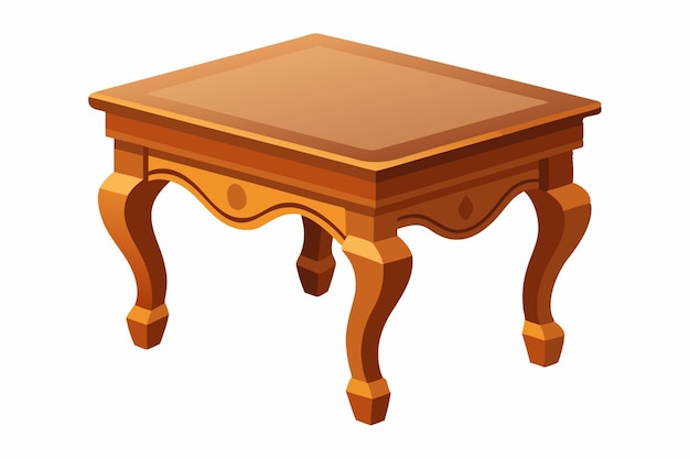 Une élégante table à café en bois