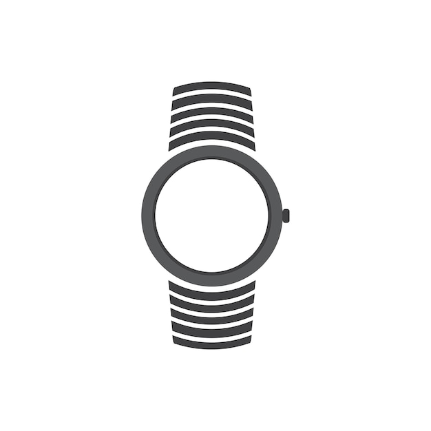 Élément Graphique Vectoriel De Montre-bracelet. Modèle De Conception De Logo De Montre D'horloge Pour Hommes