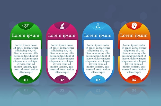 Élément Infographique Conçu Pour L'animation