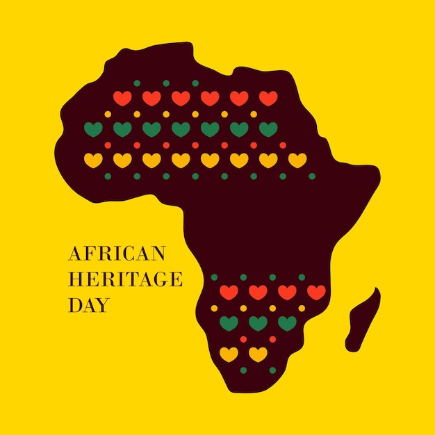 Élément De La Journée Du Patrimoine Mondial Africain