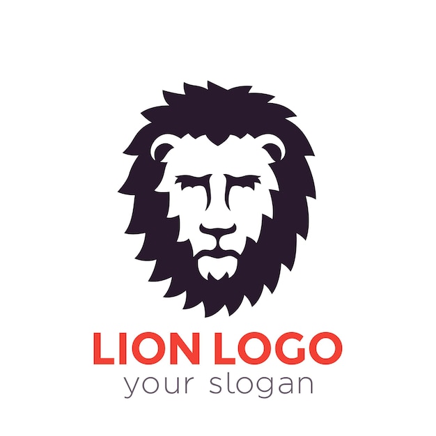 Élément de logo vectoriel Lion