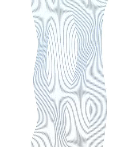Élément Wave Design de nombreuses lignes parallèles forme ondulée13