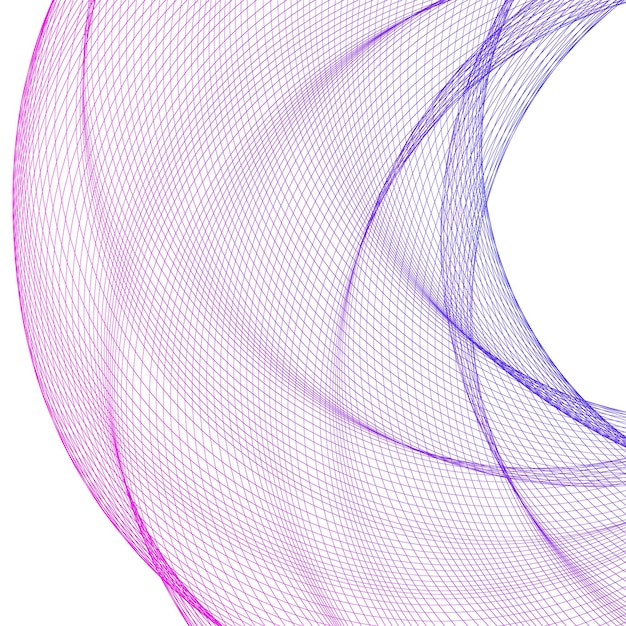 Élément Wave Design de nombreuses lignes parallèles forme ondulée34