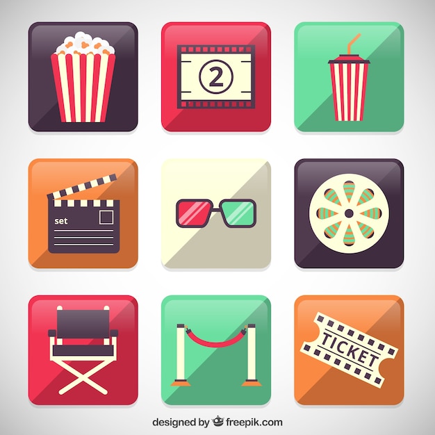 Eléments de Cinéma icônes