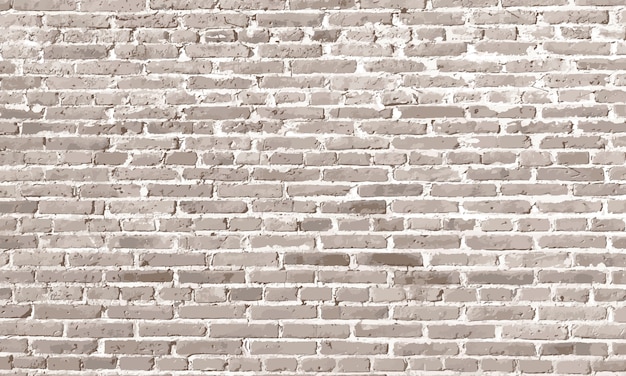 Éléments de conception Mur de briques blanches