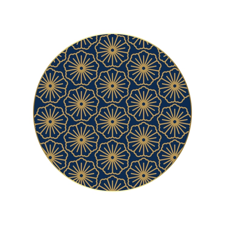 Vecteur éléments de décoration chinoise ronde vectorielle cadre carreaux de bordure décor traditionnel pour carte de vœux