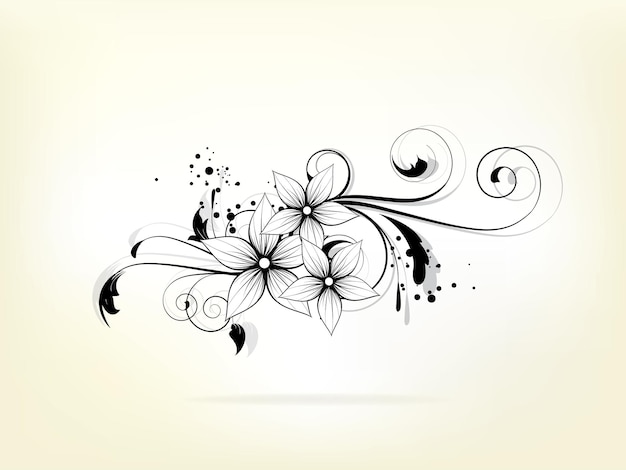 Éléments et fleurs florales de printemps