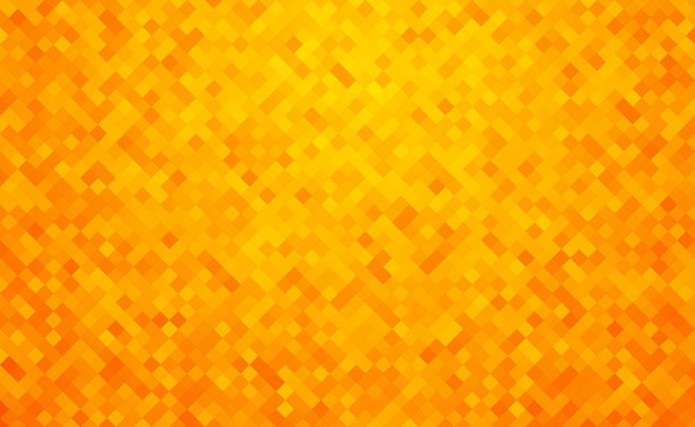 Éléments Géométriques De Fond Abstrait Mosaïque Orange