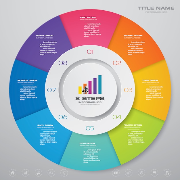 Éléments Graphiques Infographie.