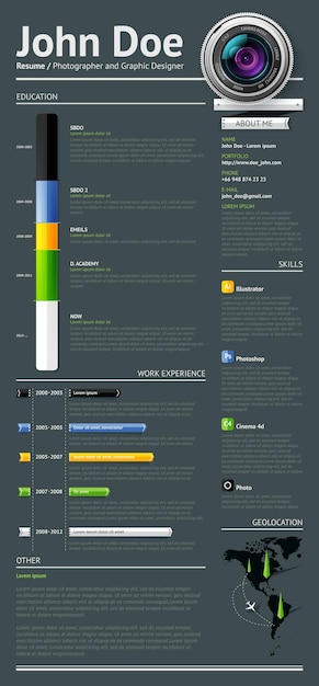 Éléments d'infographie avec boutons et menus Illustration vectorielle