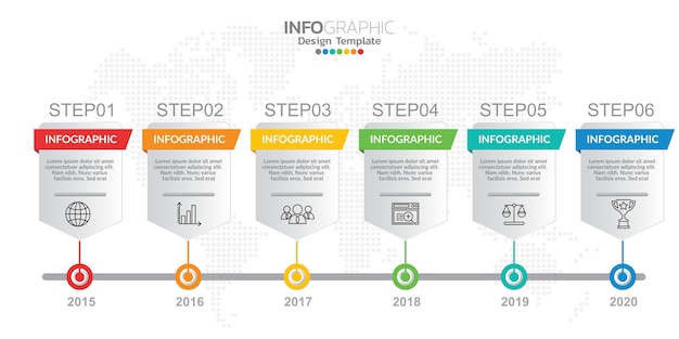 Éléments D'infographie Pour Le Contenu, Diagramme, Organigramme, étapes, Pièces, Chronologie, Flux De Travail, Graphique.