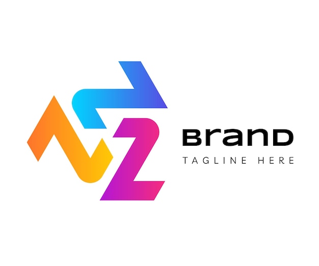 Vecteur Éléments de modèle de conception d'icône de logo lettre z utilisables pour les logos de marque et d'entreprise