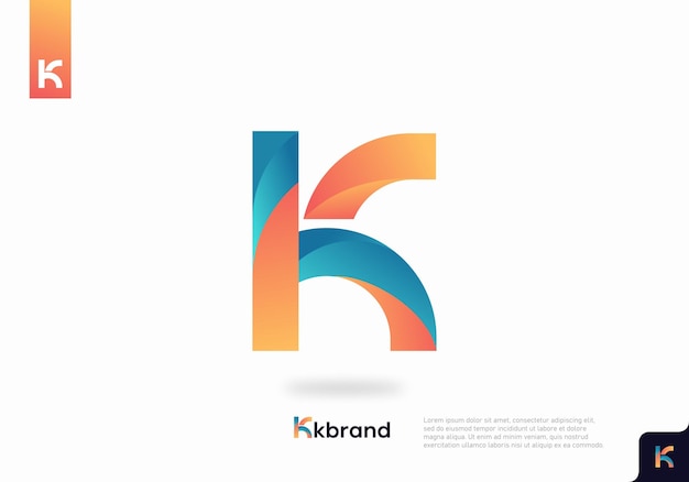 Éléments De Modèle Lettre K Logo Icon Design