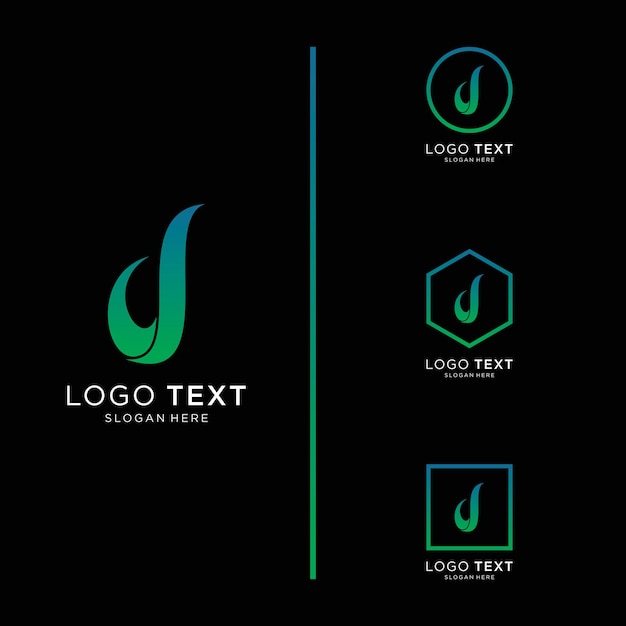 Vecteur Éléments de modèle lettre d logo icon design