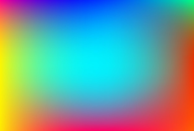 Emballage en filet dégradé coloré lisse et flou. Couleurs arc-en-ciel lumineuses modernes. Modèle de bannière vectorielle de couleur douce modifiable facile. Qualité supérieure