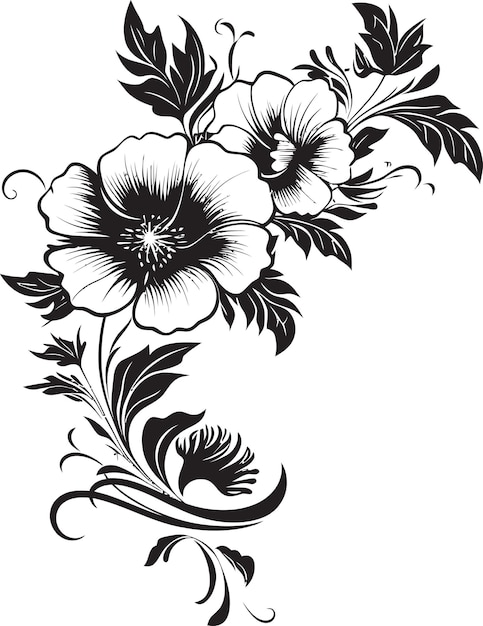 L'emblème décoratif emblématique de FloralCharm Nexus BloomQuest Matrix Crafting L'artisanat floral
