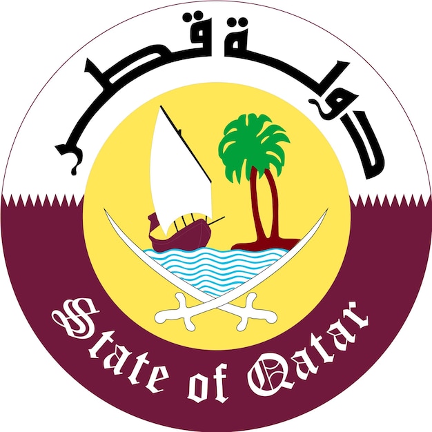 Emblème Du Qatar