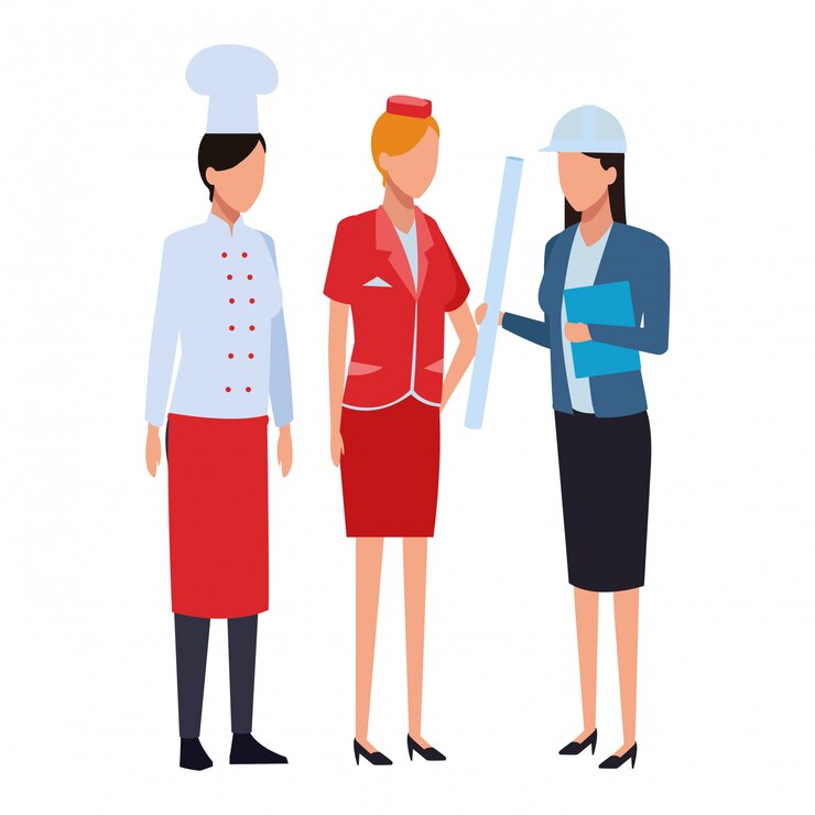 Vecteur emplois et professions avatar