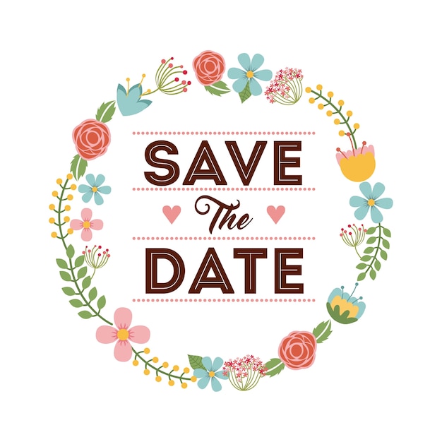 enregistrer la conception de la date