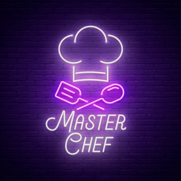 Enseigne Au Néon Master Chef