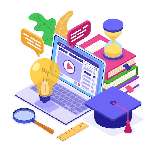 Enseignement à distance en ligne à domicile