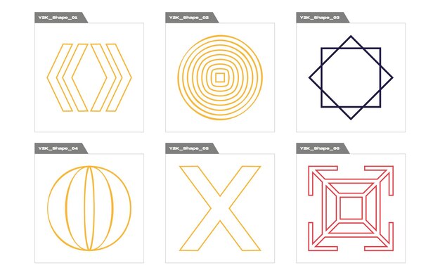 Ensemble d'actifs graphiques vectoriels Actifs graphiques extraordinaires Icônes minimalistes plates