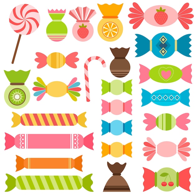 Ensemble de bonbons