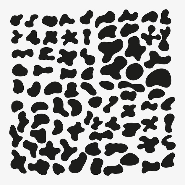 Ensemble de cadre fluide abstrait vectoriel gratuit