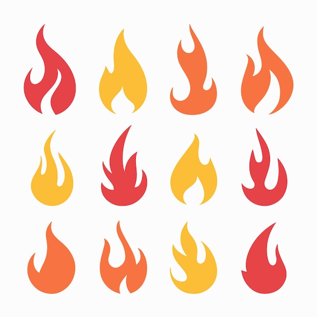 ensemble de collecte de flammes