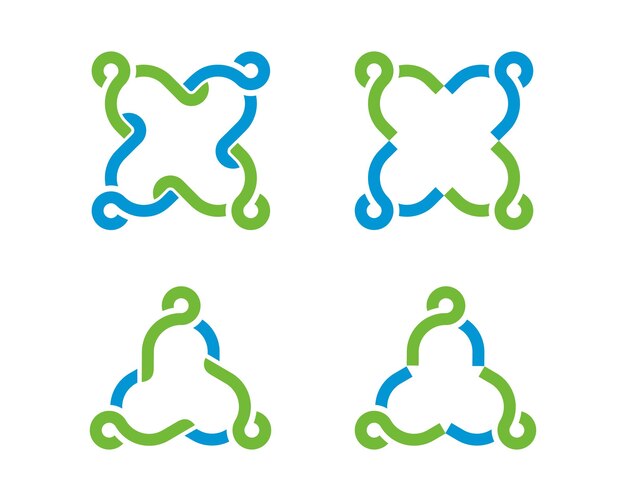 Ensemble de création de logo de caméra abstraite Caméra créative et logo d'entreprise élément logo modèle vectoriel
