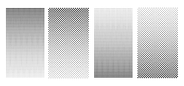 Ensemble de demi-teintes géométriques abstraites géométriques hexagonales.