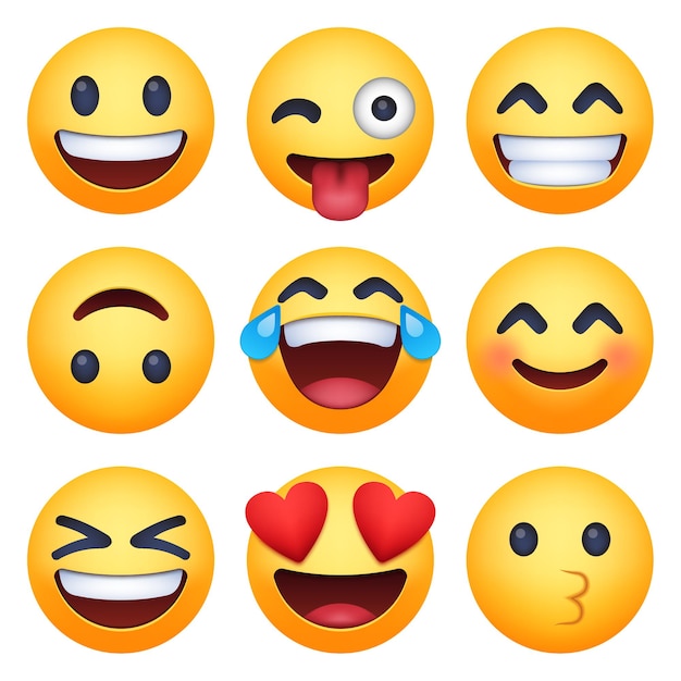 Ensemble d'emoji