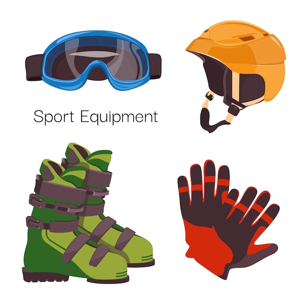 Ensemble D'équipement De Sports D'hiver